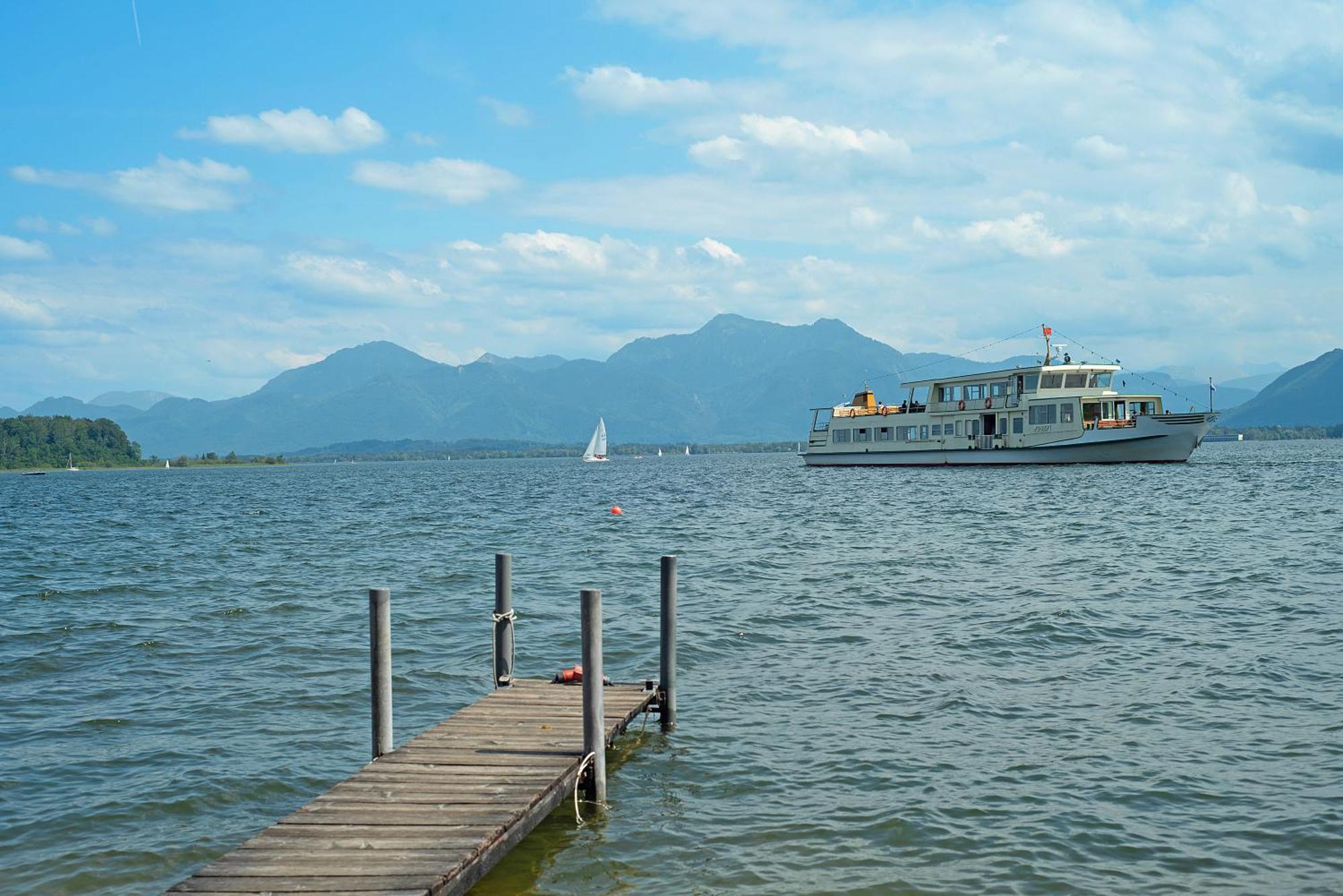 Ferienwohnung Mit Garten Am Chiemsee Prien am Chiemsee Exterior photo